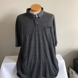 Alexander Julian Dark Gray Polo Shirt  4X Vintage Brand